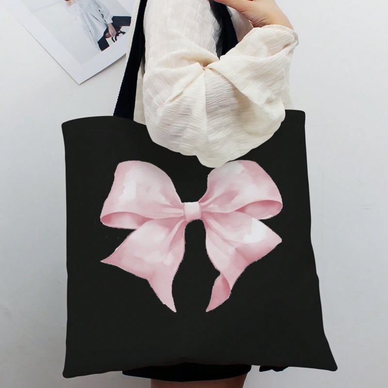 ROMWE Kawaii Bow Pattern Canva - Ribbon Bow Gift recension och pris