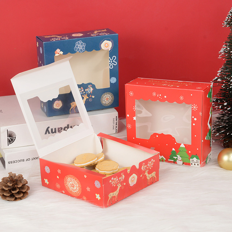 10/5Pcs Christmas Cookie Box w - Advent Calendar Gift recension och pris