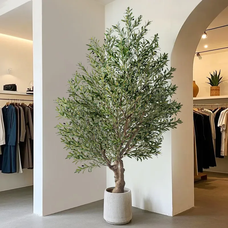 TikTok big artificial olive tr - Christmas Tree Artificial recension och pris