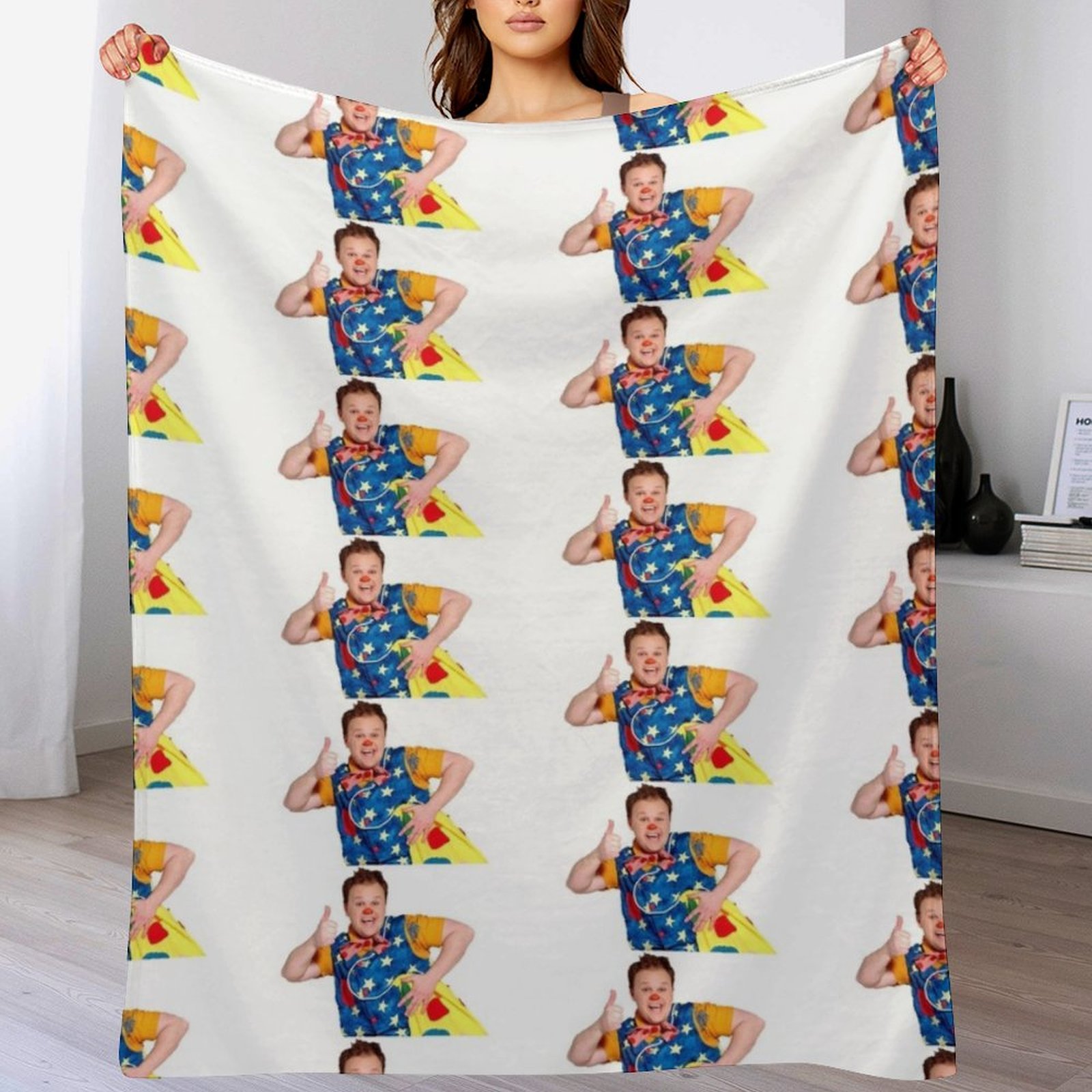 Mr Tumble Throw Blanket Cozy H - Christmas Throw Blanket recension och pris