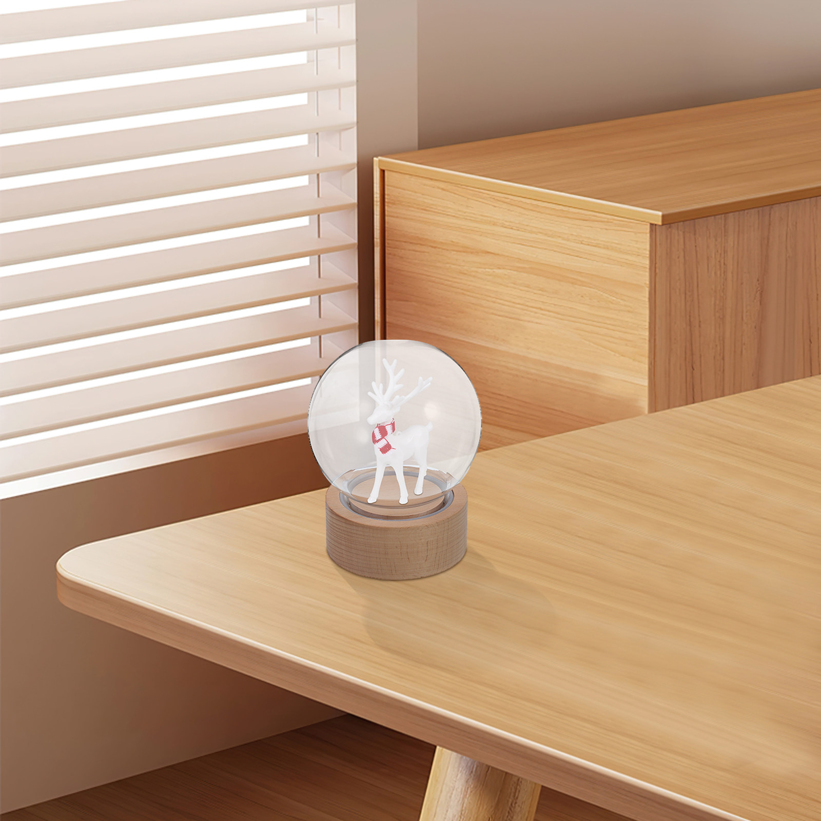 Clear Snow Globe Music Box Ete - Snow Globe Musical recension och pris