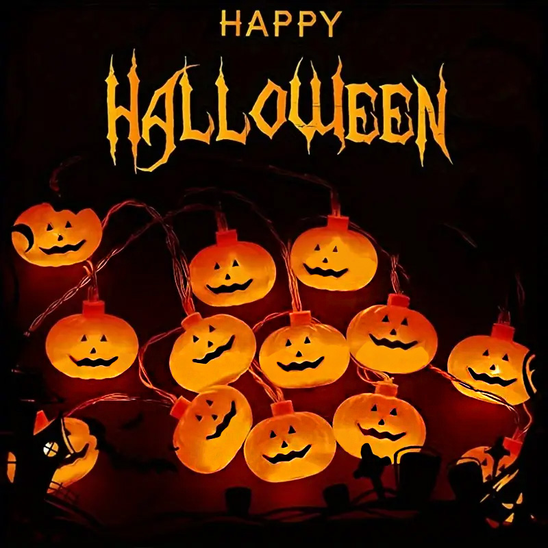 Halloween Pumpkin String Light - Led Fairy String Lights recension och pris