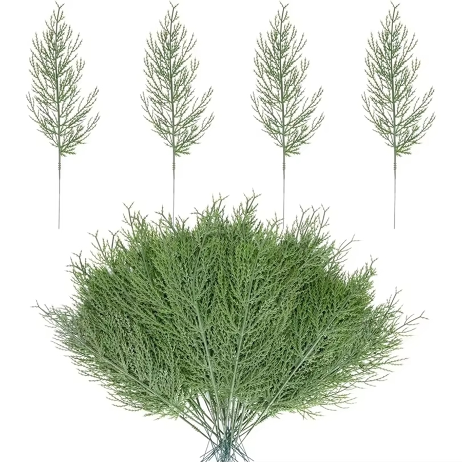 5/10Pcs Artificial Plant Plast - Christmas Tree Artificial recension och pris