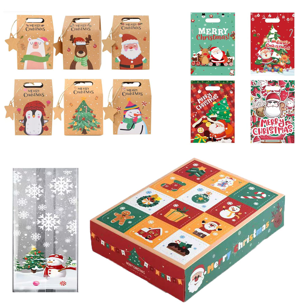 Christmas cookie bags candy bo - Advent Calendar Gift recension och pris