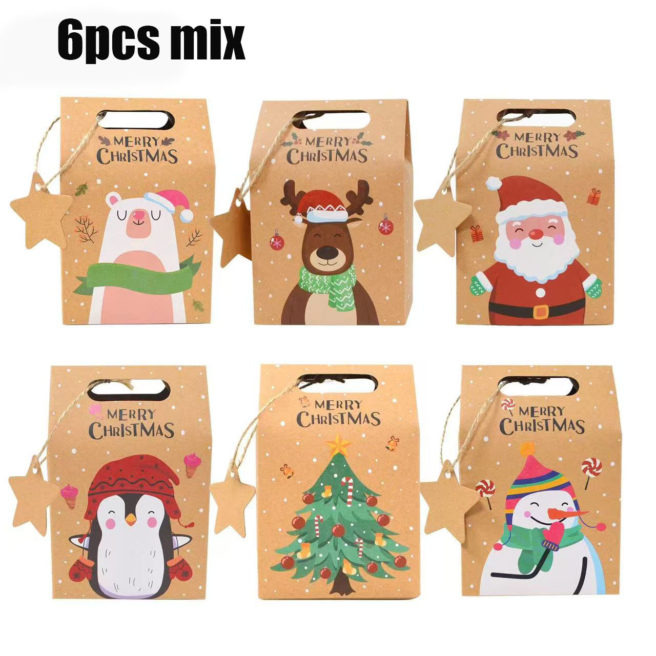 Christmas cookie bags candy bo - Advent Calendar Gift recension och pris