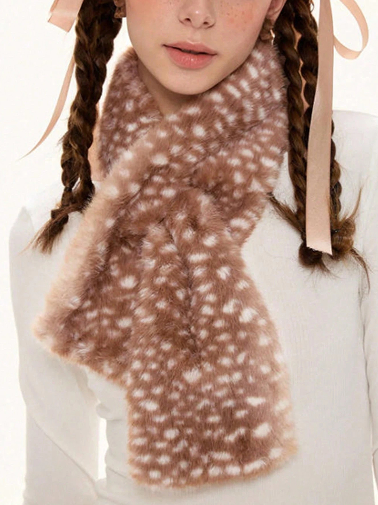 Winter Harajuku Elk Plush Scar - Reindeer Antlers Headband recension och pris