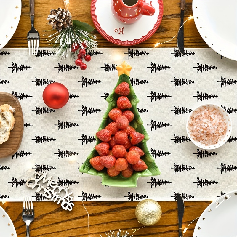 Simple Christmas Tree Table Ru - Christmas Table Runner recension och pris