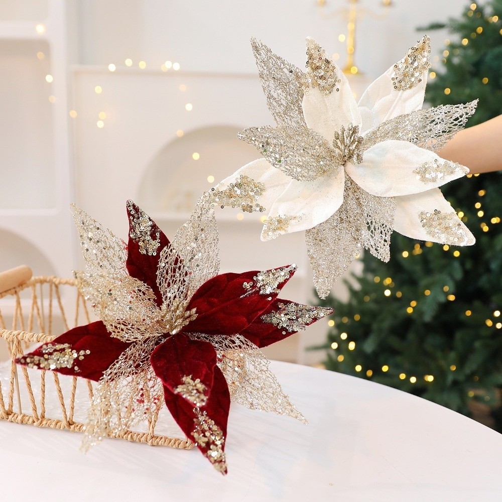 29cm Artificial Christmas Flow - Christmas Wreath Fake recension och pris