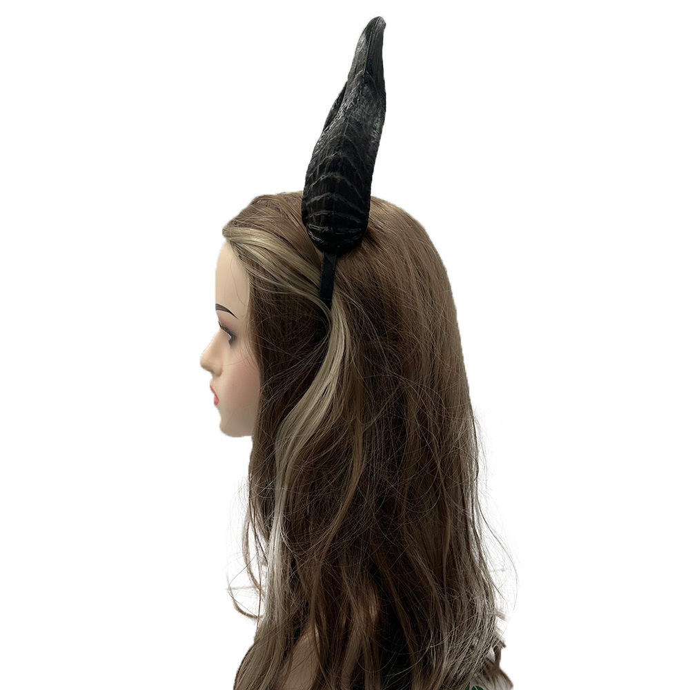 Devil horn hairband Cosplay He - Reindeer Antlers Headband recension och pris