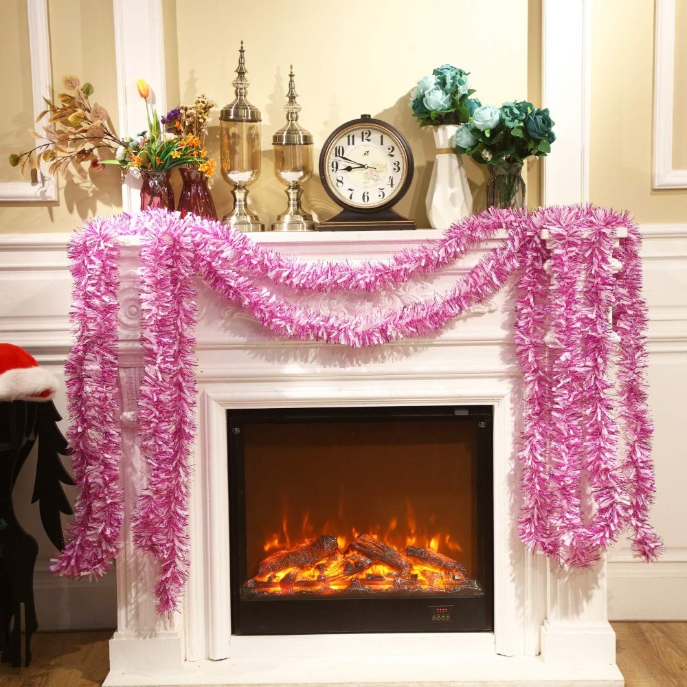 6 Pieces Valentine's Day Tinse - Tinsel Garland Decoration recension och pris