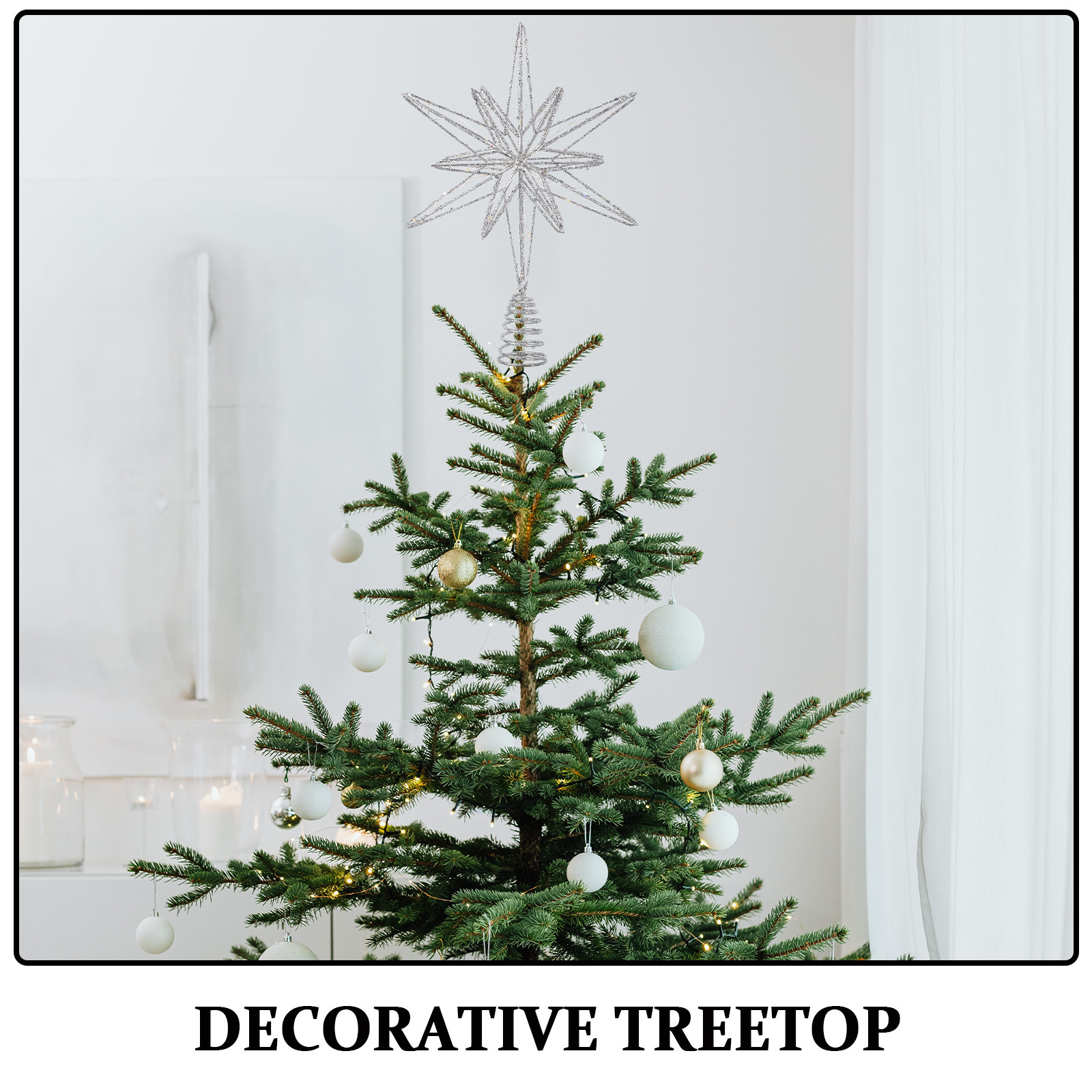 Christmas Tree Star Topper Met - Star Tree Topper recension och pris