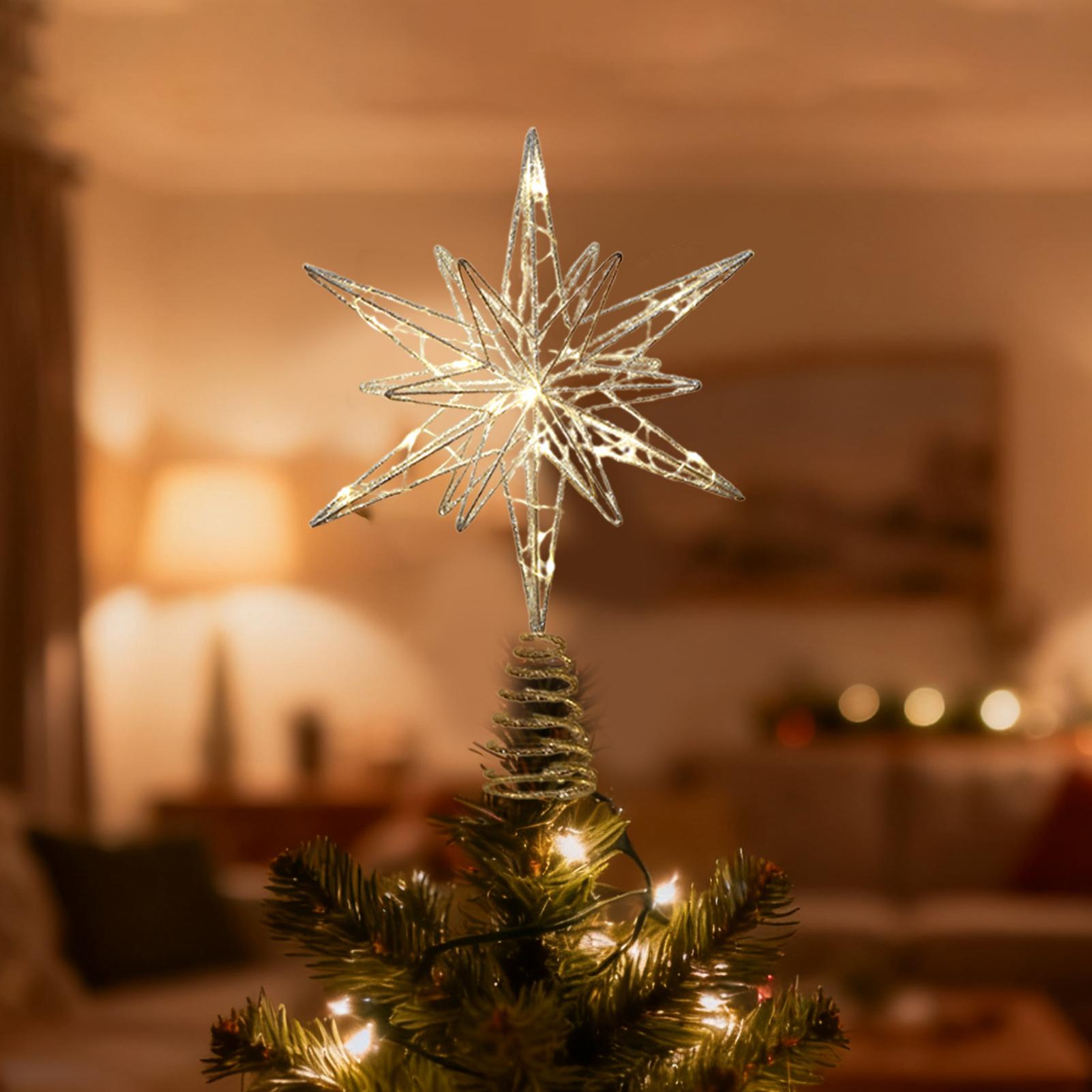 Christmas Tree Topper Festive  - Star Tree Topper recension och pris