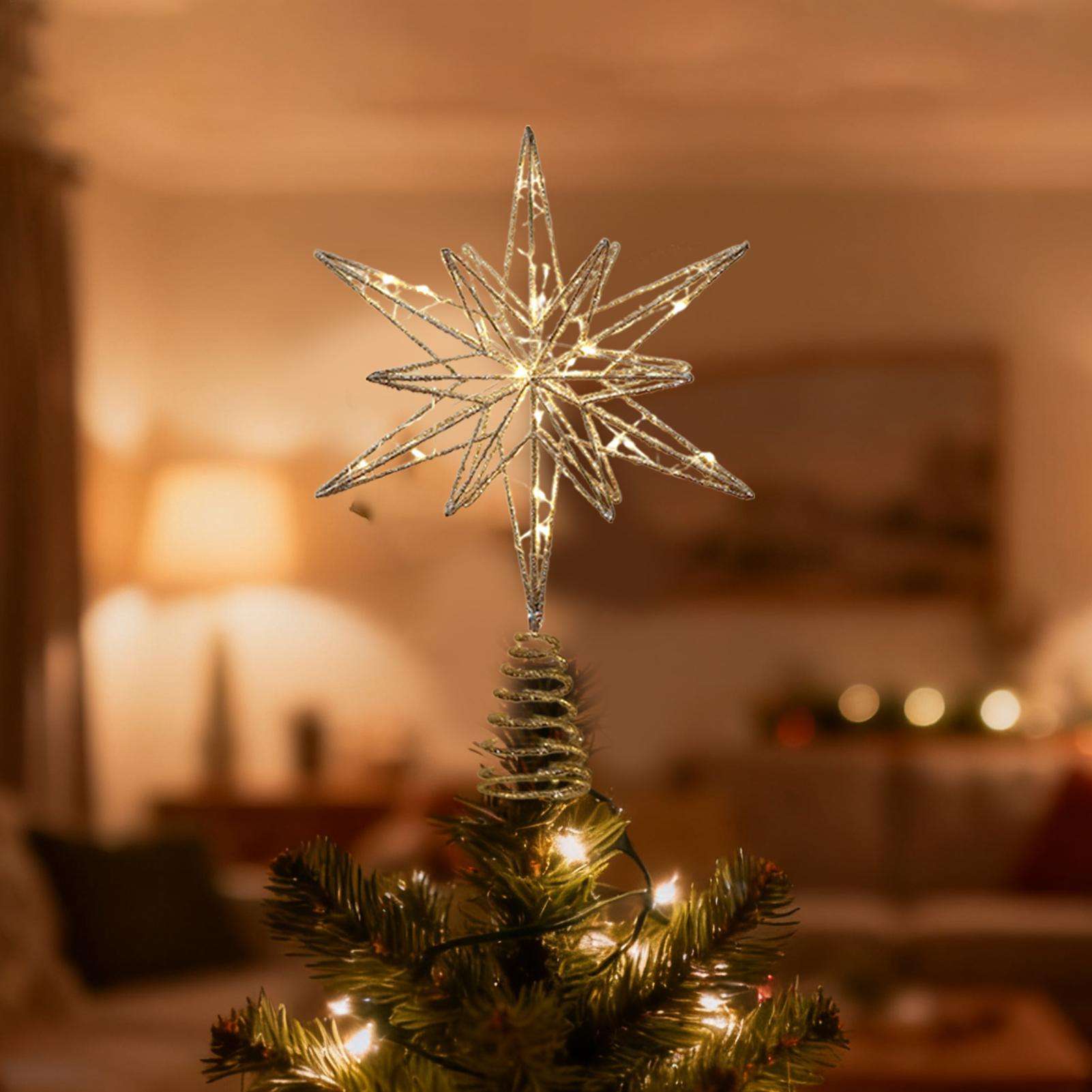 Christmas Tree Topper Festive  - Star Tree Topper recension och pris