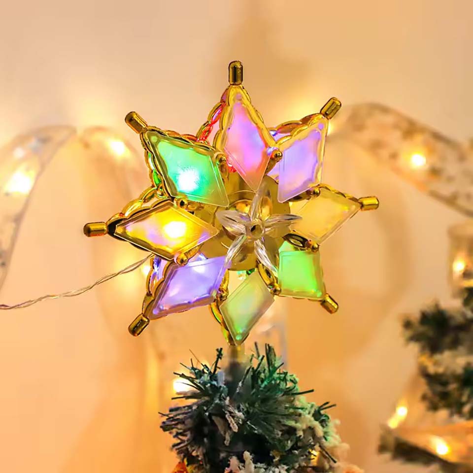 Lighted Star Trees Topper Chri - Star Tree Topper recension och pris