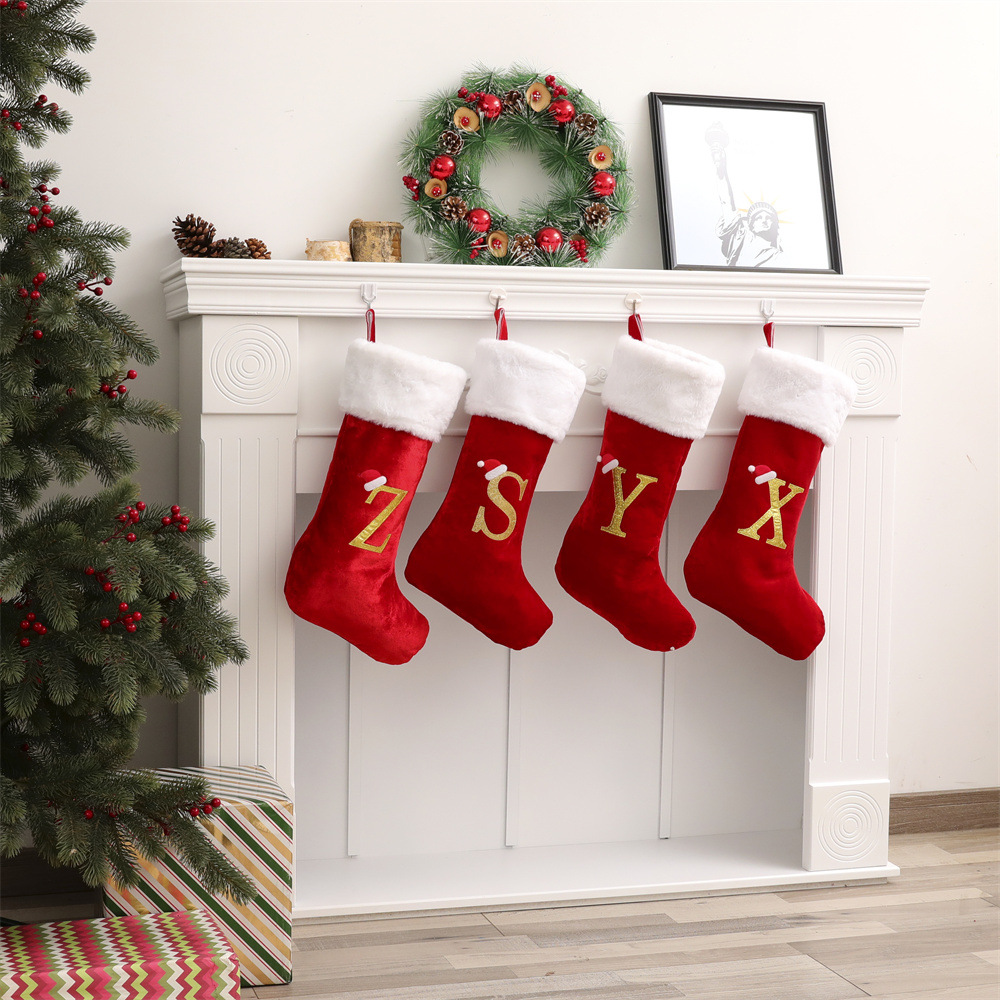 New Creative Alphabet Christma - Christmas Stocking Hanging recension och pris