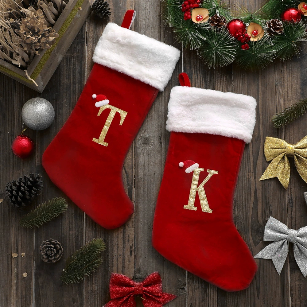 New Creative Alphabet Christma - Christmas Stocking Hanging recension och pris