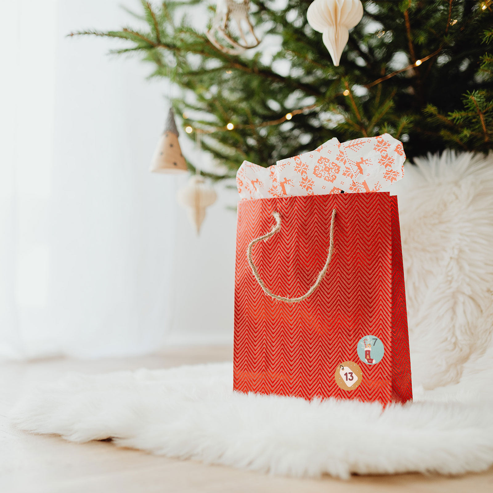 10 Sheets Christmas Decoration - Advent Calendar Gift recension och pris