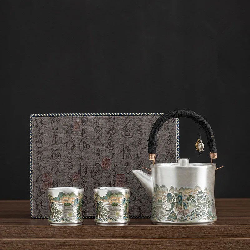 Z30- Liu Yin one pot two cups  - Gift Box Wrap Set recension och pris