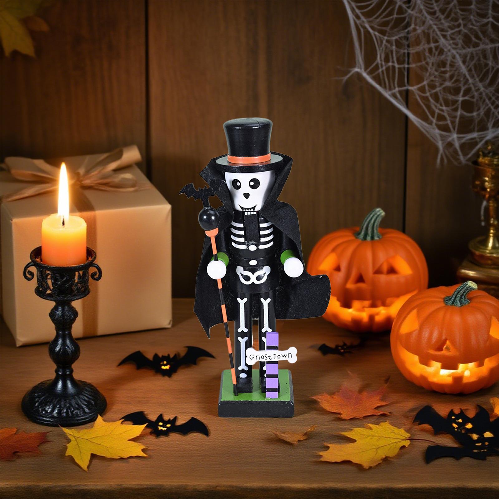 Halloween Wooden Nutcracker Ho - Nutcracker Figurine recension och pris
