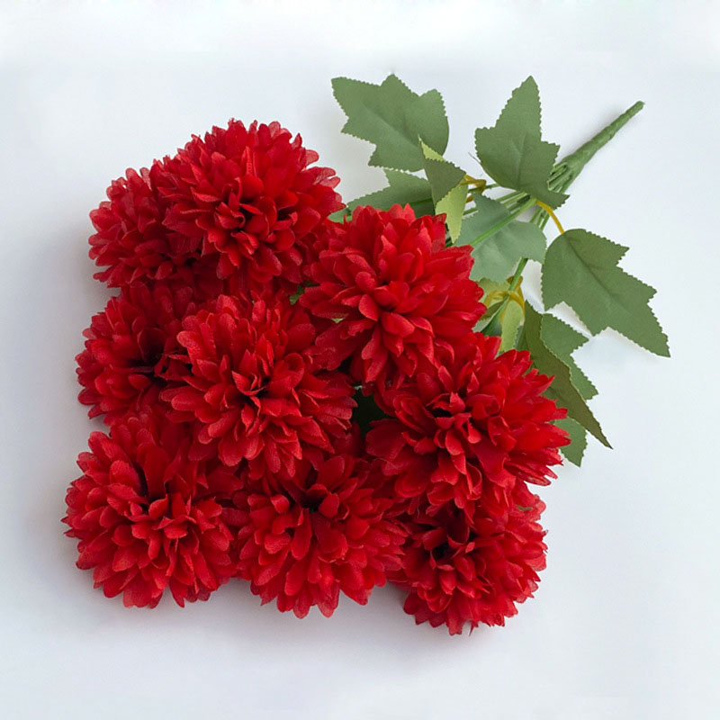 Artificial Flower Bouquet Chry - Christmas Wreath Fake recension och pris