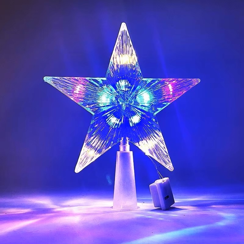 15cm Christmas Glowing Tree To - Star Tree Topper recension och pris