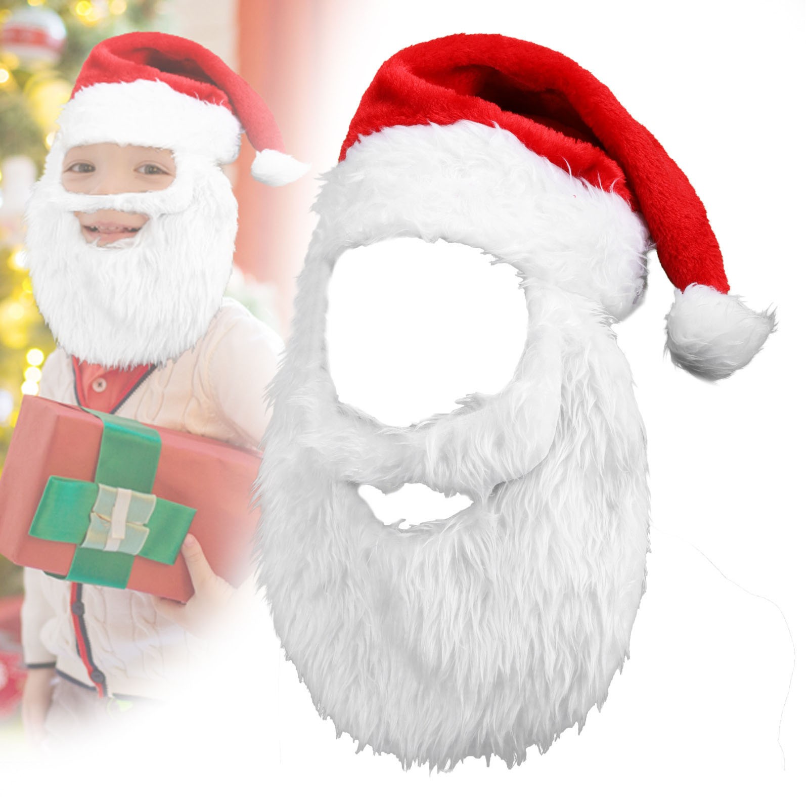New Adults Ball Plush Christma - Santa Hat Plush recension och pris