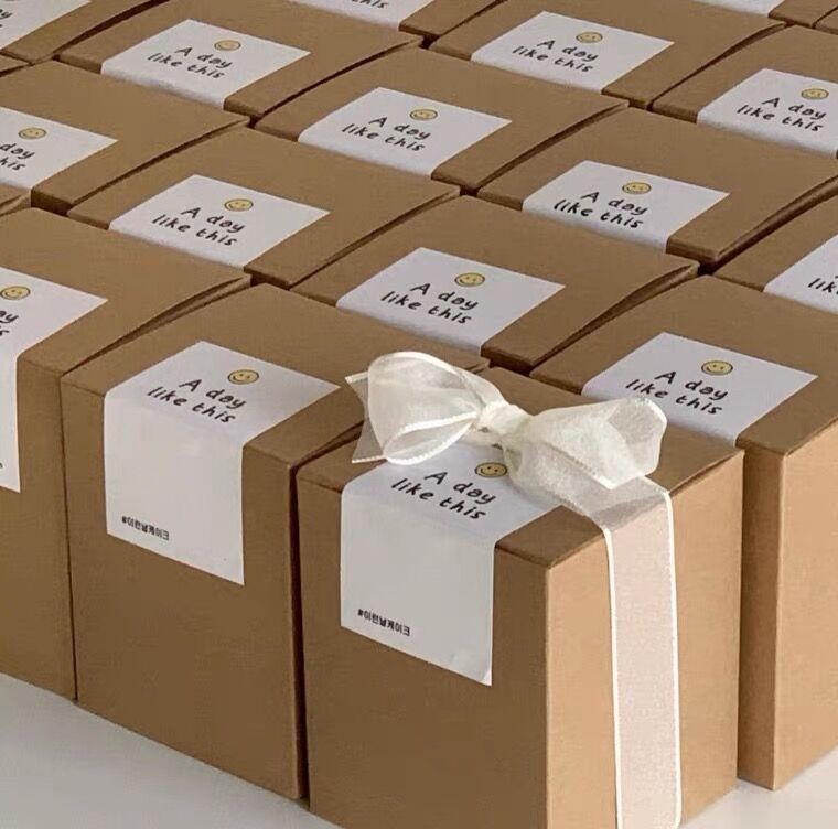 Kraft Paper Box Candle Lipstic - Holiday Candle Set recension och pris