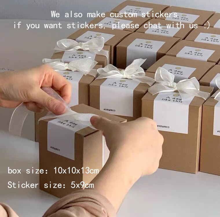 Kraft Paper Box Candle Lipstic - Holiday Candle Set recension och pris