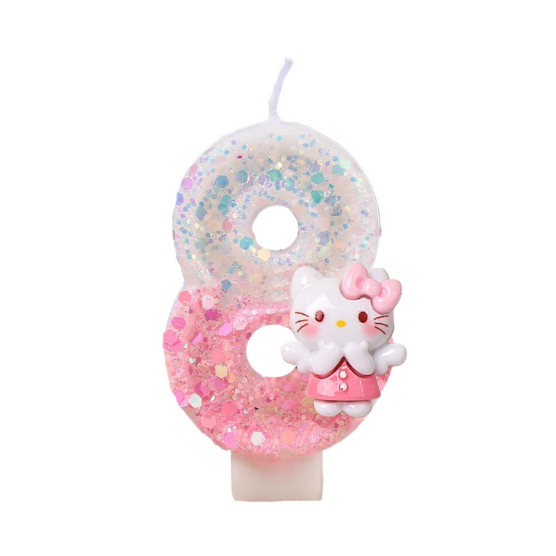 Hello Kitty Birthday Candles   - Holiday Candle Set recension och pris