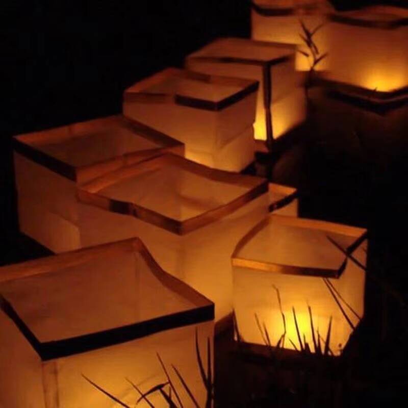 20/30/50Pcs/Lot Chinese Gold/S - Holiday Candle Set recension och pris